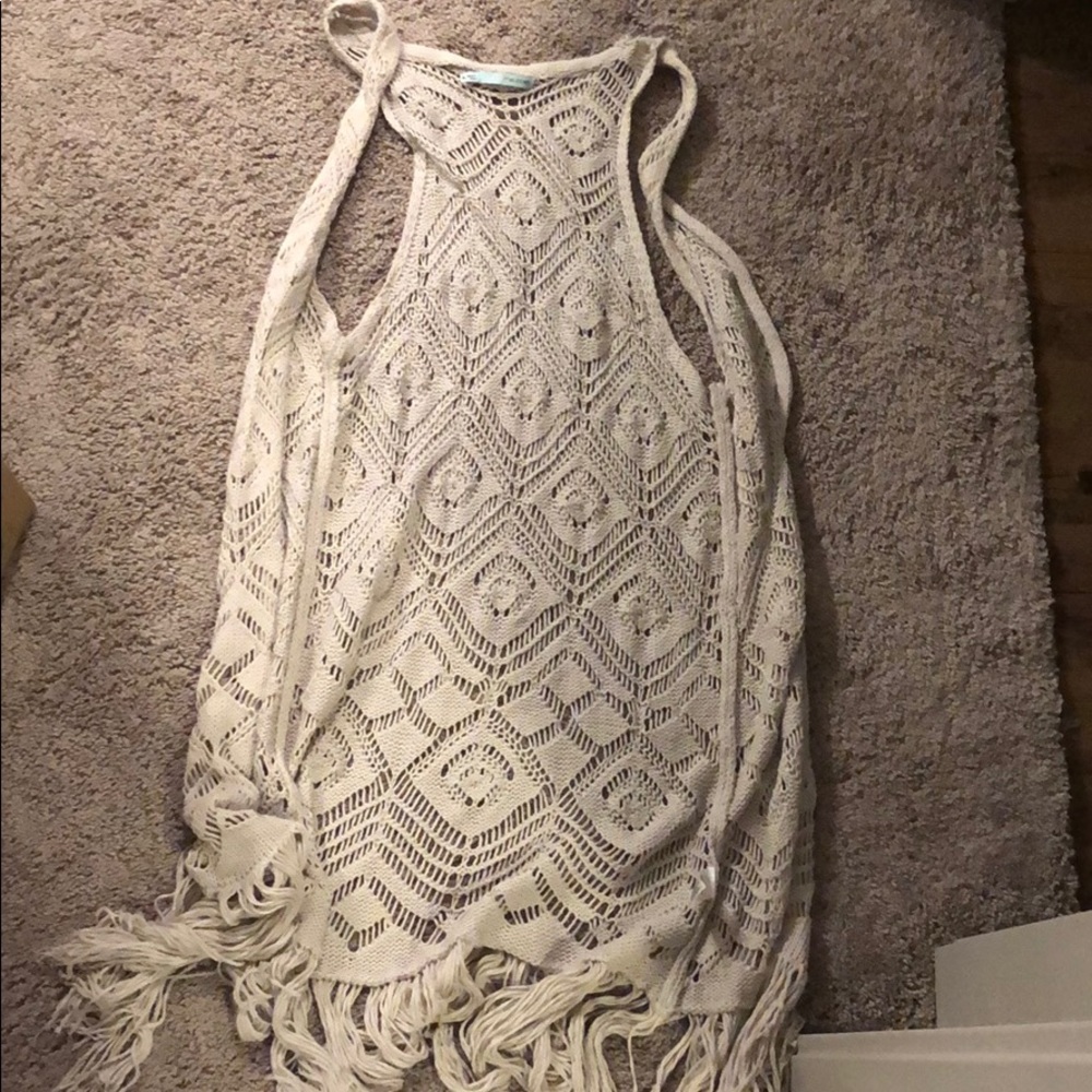 Cardigan/vest cover up